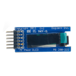 Pmod OLED: 128 x 32 Pixel Monochromatic OLED Display (410-222)